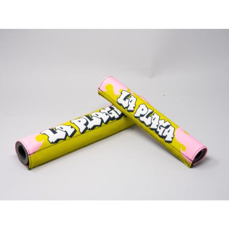 Mafia Bike Pad Set - La Plaga Green/Pink £25.00